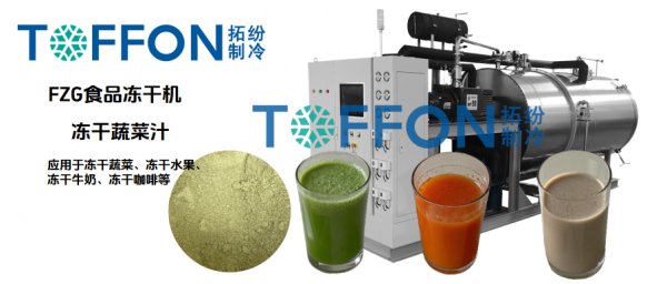 冷凍干燥機(jī)凍干果蔬粉，簡(jiǎn)單制作蔬菜汁